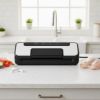 Machine sous vide 110 W 70 kPa coupe-rouleau, 10 sachets – Little Balance Easy Saver Close – noir et argent
