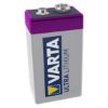 Pile lithium 9V 6LR61 Professional x1 - Varta 6122