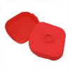 Lot de 2 paniers silicone carrés pour Air Fryer 21 cm – Kitchencook Silipot Square – rouge