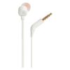 Écouteurs intra-auriculaires filaires jack avec micro – JBL Tune 110 – blanc