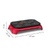 Crêpière Tefal Crep'Party Colormania PY55C5 – 6 mini-crêpes, Thermo-Spot, 1000 W, rouge