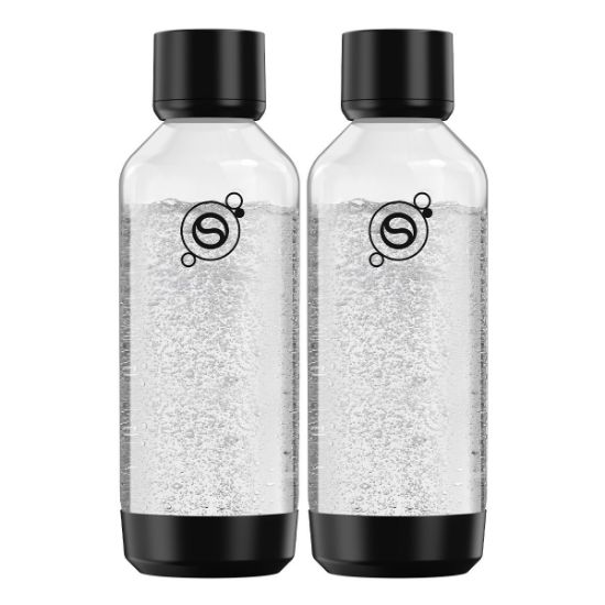 Bouteilles SodaStream Refresh 1 L compatibles lave-vaisselle – lot de 2