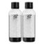 Bouteilles SodaStream Refresh 1 L compatibles lave-vaisselle – lot de 2