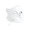 Masque LED visage 4 lumières sans fil avec télécommande – Yoghi Lune de Soie – blanc