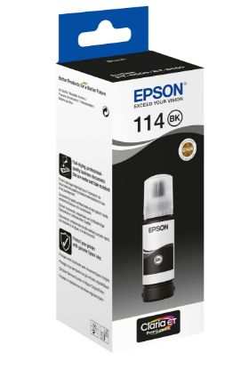 Epson 114 EcoTank — Bouteille d'encre Noir pigmenté 70 ml 