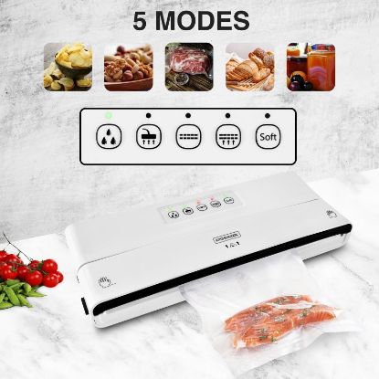 Machine sous vide 5 fonctions avec coupe-rouleau – Kitchencook Airprotect 300