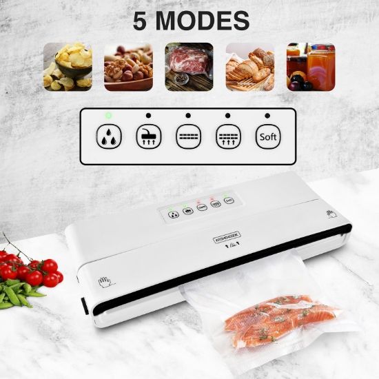 Machine sous vide 5 fonctions avec coupe-rouleau – Kitchencook Airprotect 300