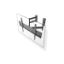 Support mural TV d'angle orientable 32-70" 40 kg - Nedis TVWM5350BK