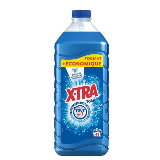 X-TRA Total éco lessive liquide concentrée 41 lavages 1,845 L