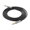 Câble audio jack 3,5 mm mâle/mâle Big Ben noir