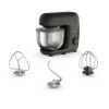 Robot pâtissier Moulinex Bake Essential QA160H – bol inox 4,8 L, 800 W, 6 vitesses, noir