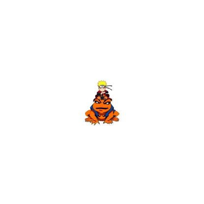 Figurine lumineuse Naruto et Gamakichi 25 cm Teknofun