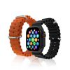 Montre connectée écran 2,01" appels Bluetooth – Iconic inWatch I – boîtier noir, bracelet silicone