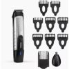 Tondeuse barbe Babyliss Lithium Power T812E – 14 hauteurs de 0,5 à 10 mm, tondeuse nez incluse