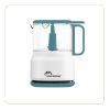 Mini hachoir électrique 250 W pulse et continu, orifice à sauces – Little Balance Happy Mix – émeraude