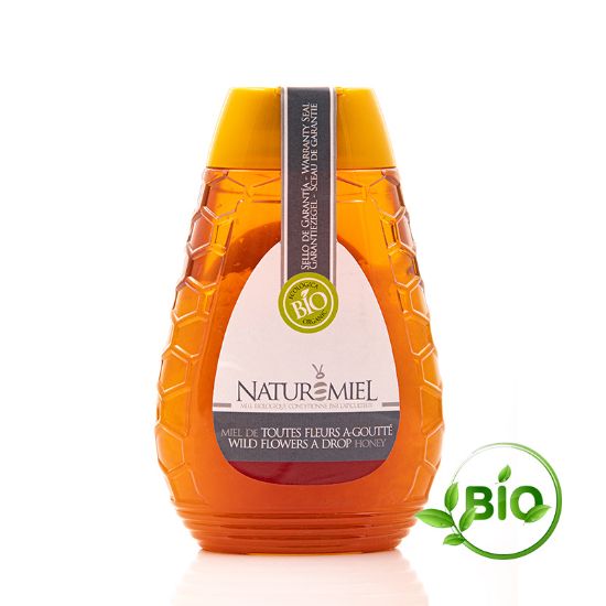 Image de Miel de Fleur Bio Anti-Goutte 350g