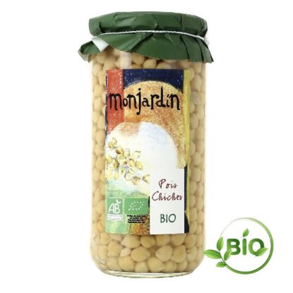 Image de Pois chiches Bio MONJARDIN 660g