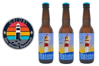 Image de Bière Dalons Blanche 33cl - Pack de 3 Bouteilles