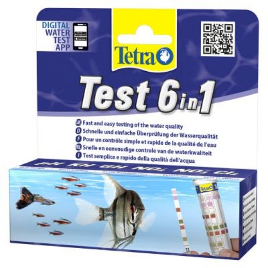 Image de Tetratest 6 en 1 - 25 bandelettes