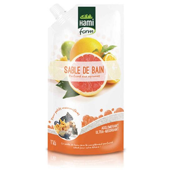 Image de Sable de bain pour rongeur agrumes 1kg