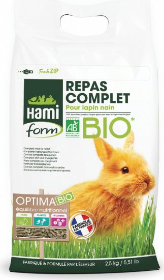 Image de Aliments Complet lapin nain 900grs bio