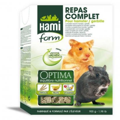 Image de Aliments Complet rongeurs hamster/gerbille 900grs