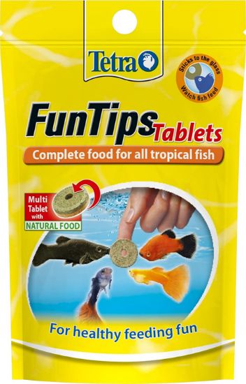Picture of Tetra - Aliment Complet FunTips Tablets de 20 Tablettes 