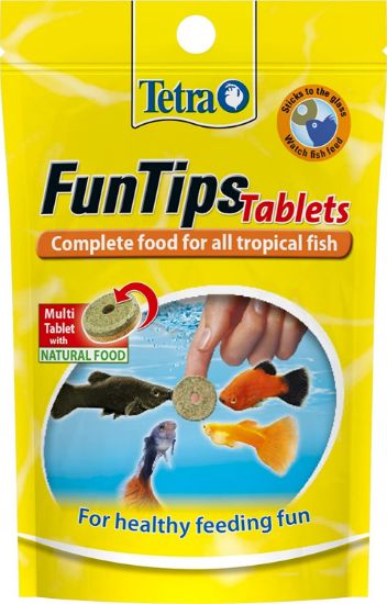 Image de Tetra - Aliment Complet FunTips Tablets de 20 Tablettes 