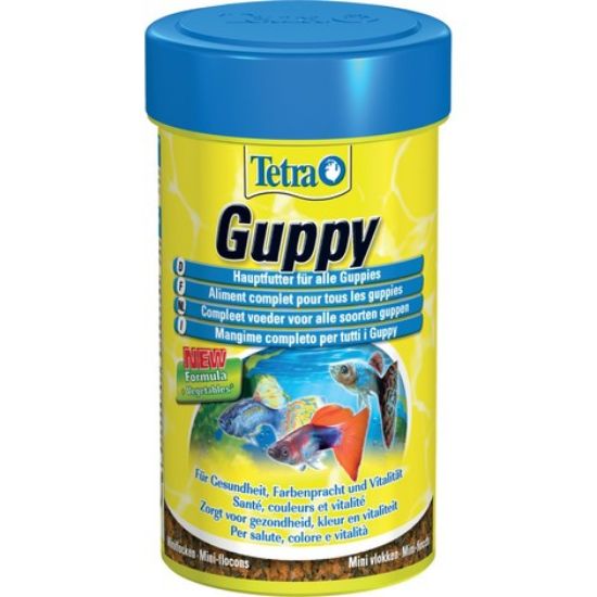 Image de Tetra guppy flocons 250ml