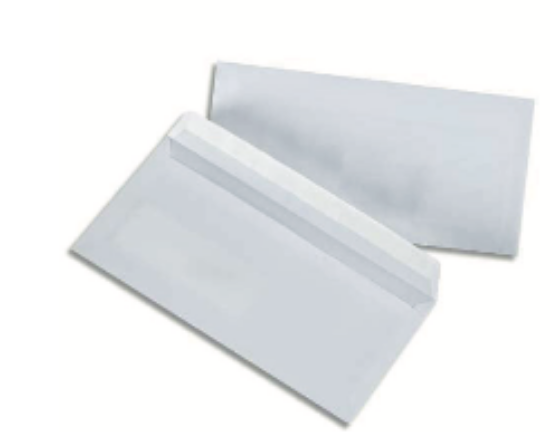 Image de Enveloppe auto adhesives 114x162mm 80g - Boite de 500