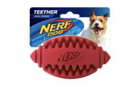 Picture of NERF DOG Ballon Oval 5 Large Teether Football