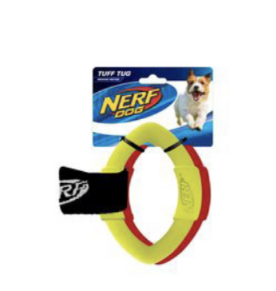 Image de NERF DOG 2 Anneaux 13 Medium 2 Rings Strap Tug