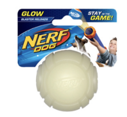 Image de NERF DOG Balle Brillante 2.5Tpr Sonic Glow Ball-Blaster Reload