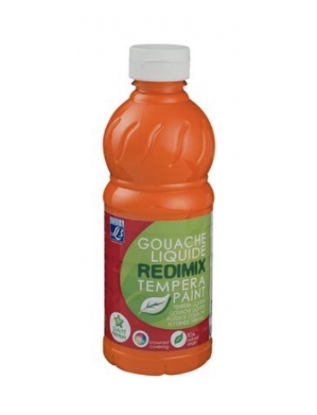 Image de Gouache liquide LEFRANC&BOURGEOIS 500ml - Orange