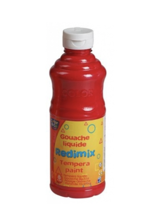 Image de Gouache liquide LEFRANC&BOURGEOIS 500ml - Rouge Carmin