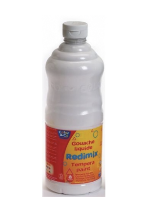 Image de Gouache liquide LEFRANC&BOURGEOIS 500ml - Blanc