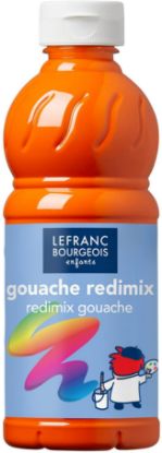 Image de Gouache liquide LEFRANC&BOURGEOIS 500ml - Orange
