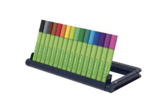 Image de Mini feutre Link It 0,4mm - Etui Box 16 couleurs