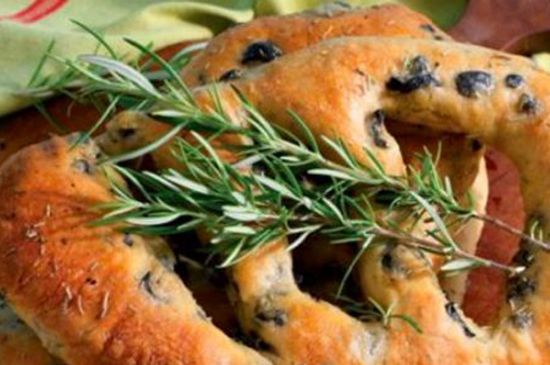 Fougasse aux olives