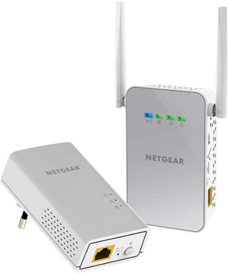 Image de CPL NETGEAR - PACK 2 ADAPTATEURS CPL1000+WIFI 1000MBITS/S 