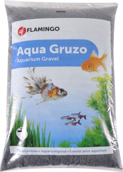 Image de Gravier Noir Pour Aquarium 8L 10Kgs