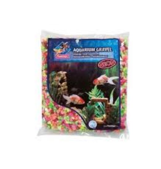 Image de Gravier Neon Rainbow Mix 1Kg