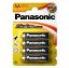 Image de Piles AA PANASONIC LR6APB/4BP - Lot de  4 piles LR6