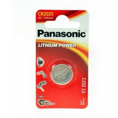 Image de Pile bouton PANASONIC CR2025 EL/1BP