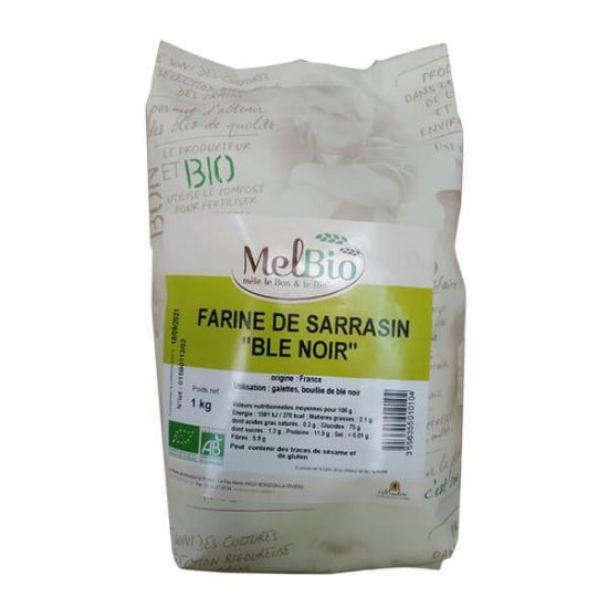 Image de Farine Bio Sarrazin/Blé Noir - 25kg