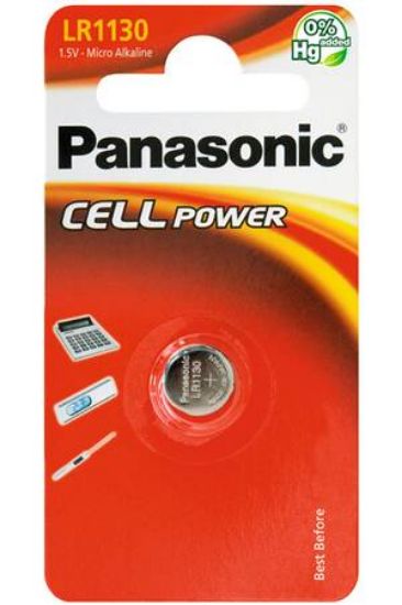 Image de Pile Microalcaline PANASONIC LR1130 El/1B