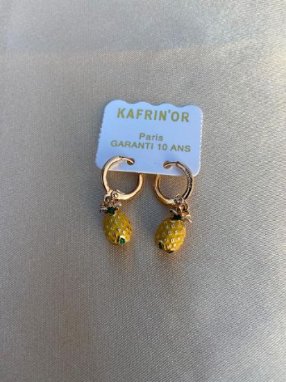Picture of Boucles d'oreilles ananas 