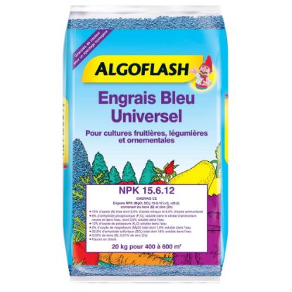 Image de Engrais Bleu Universel 20 Kg - Algoflash
