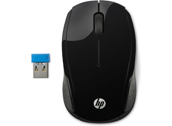 Souris sans fil HP 200 noire