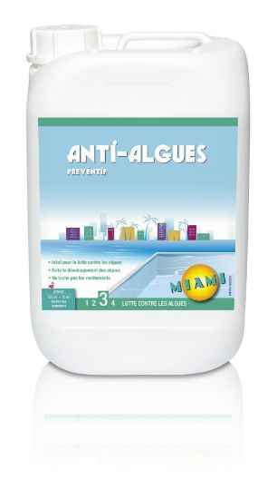 Image de Miami Anti-Algues Liquide 5L